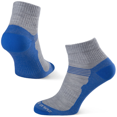 Calcetines Zulu Merino Lite azul/gris blue/grey