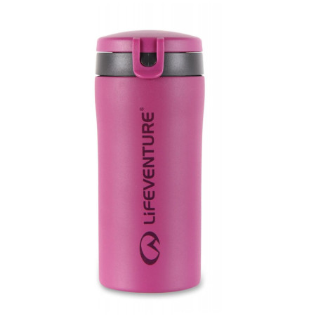 Taza térmica LifeVenture Flip-Top Thermal Mug 0,3l rosa Pink