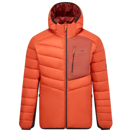Chaqueta híbrida para hombre Regatta Hooded Leedre Hybrid naranja RoibsT/Bk/BH