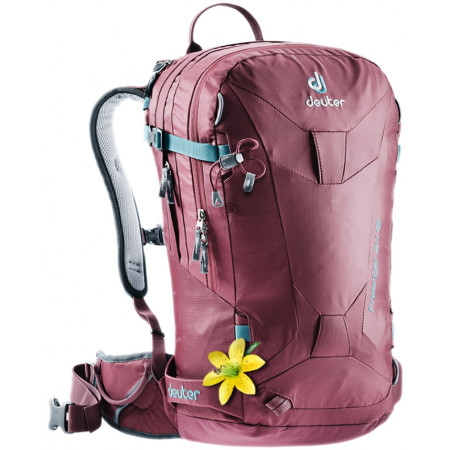 Mochila de mujer Deuter Freerider 24 SL rojo Maron