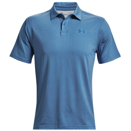 Camiseta de hombre Under Armour T2G Printed Polo azul Victory Blue / White / Victory Blue