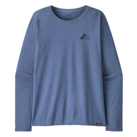 Camiseta de mujer Patagonia W's L/S Cap Cool Daily Graphic Shirt - Lands