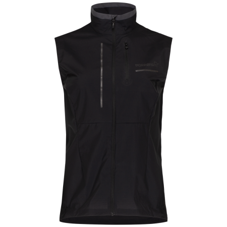 Chaleco de mujer Norrona senja aero90 Vest negro Caviar Black