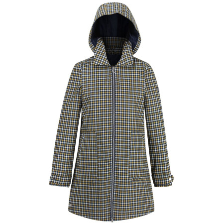 Abrigo de mujer Regatta Celinda azul/blanco Nvy/Mustrdsd