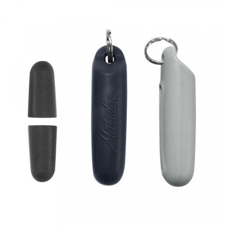 Tapones para los oídos Matador Travel Earplugs Kit negro/gris