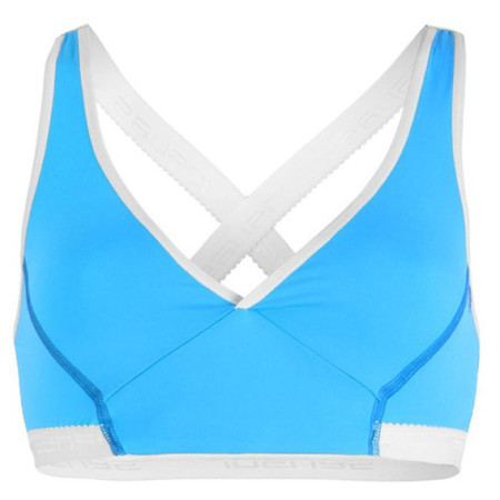 Sujetador deportivo Sensor Stella azul claro Turquoise