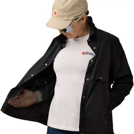 Chaqueta de mujer Fjällräven Hoja Rider's Wind Jacket W
