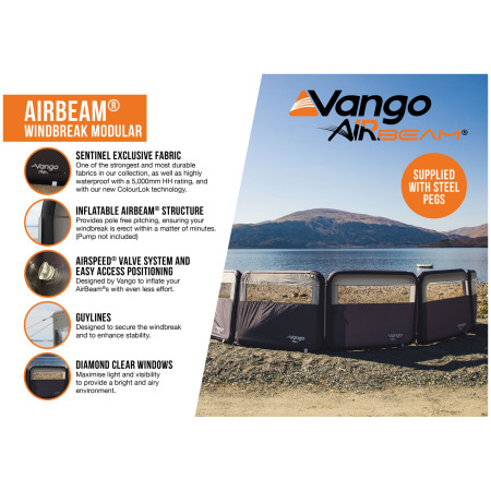 Pared Vango AirBeam Modular Windbreak