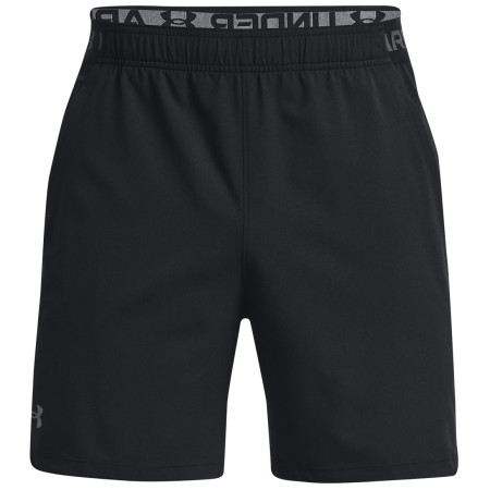 Pantalones cortos de hombre Under Armour Vanish Woven 6in Shorts negro Black/Pitch Gray