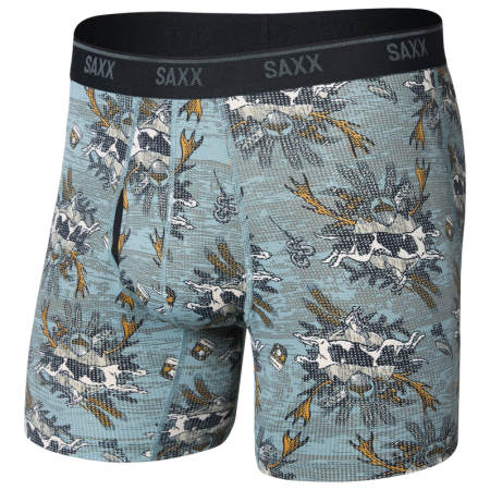 Calzoncillos bóxer Saxx Quest Quick Dry Mesh Boxer Brief Fly