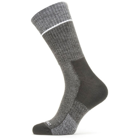 Calcetines SealSkinz Thurton gris/negro black/grey
