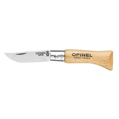Navaja Opinel N°02 Inox naturales