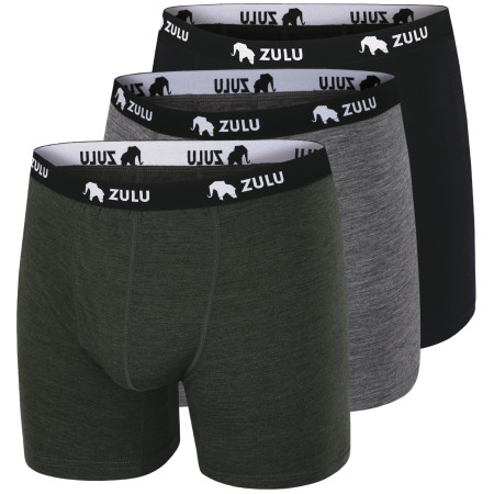Calzoncillos bóxer para hombre Zulu Merino 160 6in 3-pack mix2