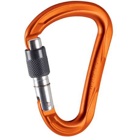 Mosquetón Mammut Wall HMS Screw Gate naranja orange