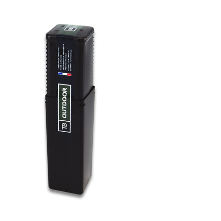 Cuchillo TB OUTDOOR Monobloc Knife Impact 127 Black Pvd G10