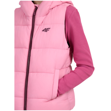 Chaleco para niños 4F Vest Jacket F370 Light Pink
