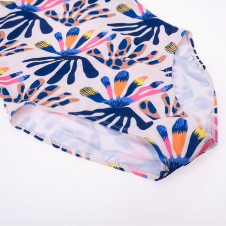 Bañador para niños Aquawave Salava Jr - Summer Beige Flower Print