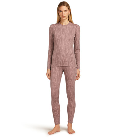 Camiseta funcional de mujer Icebreaker Women Merino 260 Tech Vertex LS Crewe Delta Lines AOP