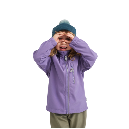 Chaqueta softshell para niños Reima Vantti Misty Violet