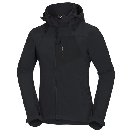 Chaqueta softshell de hombre Northfinder Emanuel negro Black