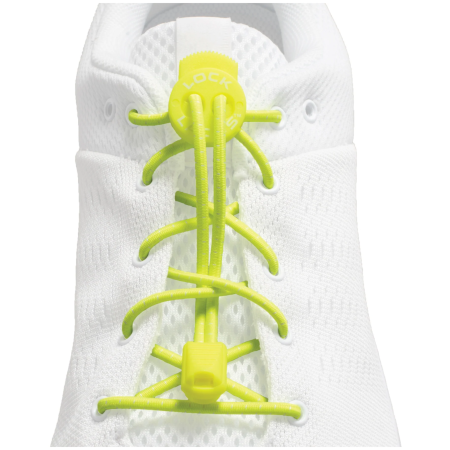 Cordones Lock Laces Original amarillo Neon Yellow