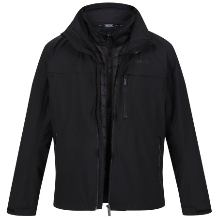 Chaqueta de hombre Regatta Shrigley II 3in1 negro Black(Black)