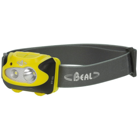 Linterna frontal expuesta Beal FF150 - Vystavené negro/amarillo Yellow