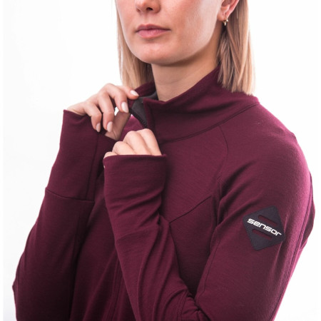 Sudadera de mujer Sensor Merino Upper