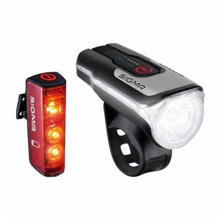 Luz delantera / trasera Sigma Aura 80 USB + Blaze