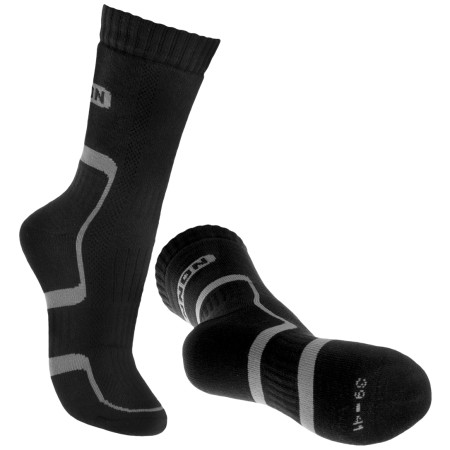 Calcetines Bennon Trek Sock negro/gris Blackgrey