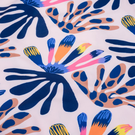 Bañador para niños Aquawave Salava Jr - Summer Beige Flower Print