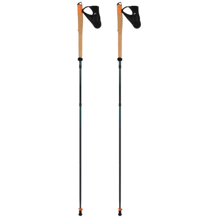 Bastones de carrera de senderos Warg Carbon Trailgoat 120 verde green
