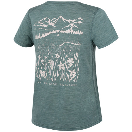Camiseta de mujer MOOA Merino Lyolite Horizon 150 Comfy