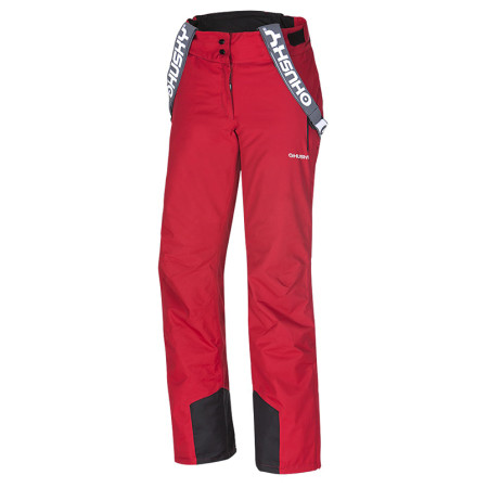 Pantalones de mujer Husky Brita rojo Red