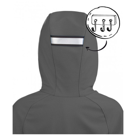 Chaqueta softshell para niños Unuo Fleece Basic