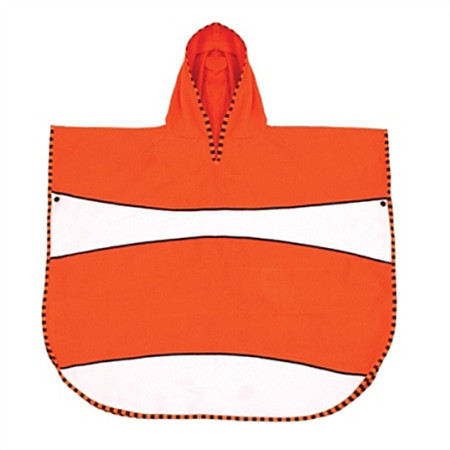 Poncho para niños LittleLife Clownfish
