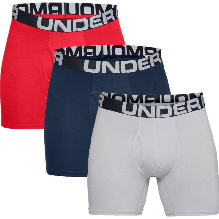 Calzoncillos bóxer para hombre Under Armour Charged Cotton 6in 3 Pack