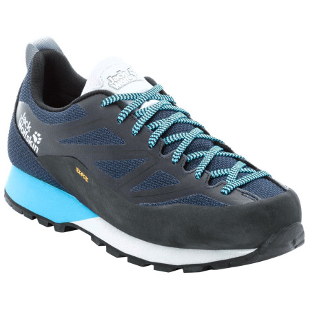 Calzado de mujer Jack Wolfskin Scrambler 2 Texapore Low W negro/azul DarkAqua