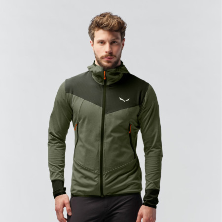 Chaqueta de hombre Salewa Agner Hybrid Pl/Dst M Fz Hdy