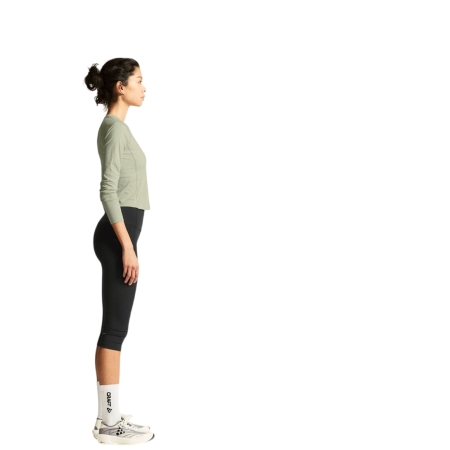 Pantalones de tres cuartos para mujer Craft W Essence Capri 3