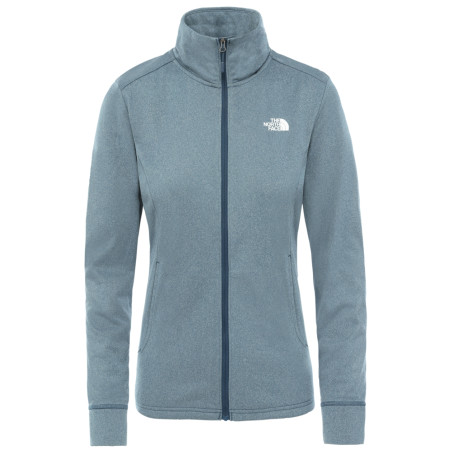 Sudadera de mujer The North Face W Quest Full Zip Midlayer gris claro VanadisGreyWhiteHeathr