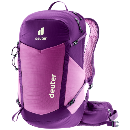 Mochila de senderismo para mujer Deuter Speed Lite Pro 23 SL rosa/violeta lotus-mystic