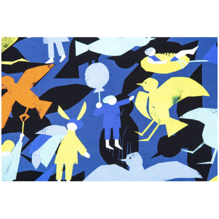 Camiseta para niños Wouki Bara Super blue