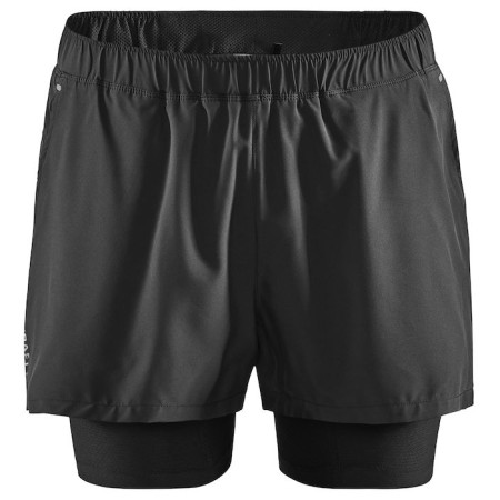 Pantalones cortos de hombre Craft Adv Essence 2V1 negro Black