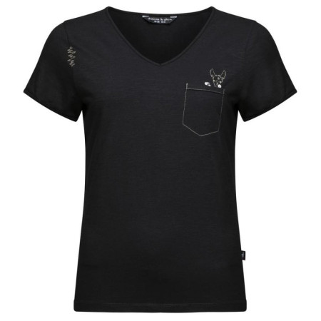 Camiseta de mujer Chillaz Cala Luna negro black