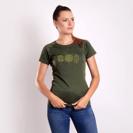 Camiseta de mujer Progress VINKA "TREES"