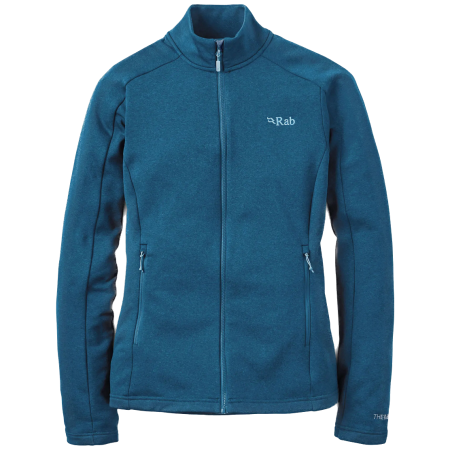 Sudadera de mujer Rab Covex Jacket Wmns azul
