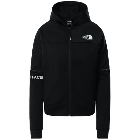 Sudadera de mujer The North Face Ma FZ negro TnfBlack