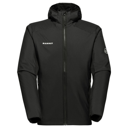 Chaqueta de hombre Mammut Rime Light IN Hybrid Hooded Jacket Men negro black 0001