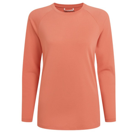 Camiseta de mujer Craghoppers NosiLife Nour LS T-Shirt naranja SpcedApricot
